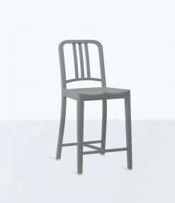 Emeco 111 Navy Recycled Counter Stool