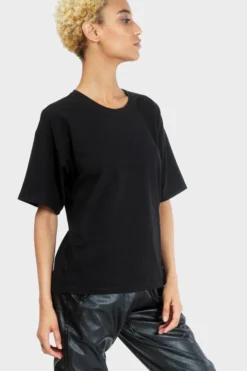 337 Brand Circularity Upcycled T-shirt - Black Recycled + Upcycled