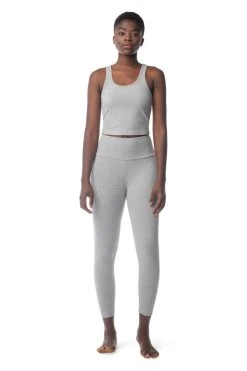 Synergy Organic Clothing Sale 7/8 Legging - Heather Gray