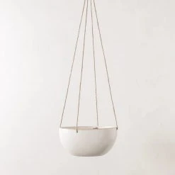 Convivial Minimal Stoneware Hanging Planter New Arrivals