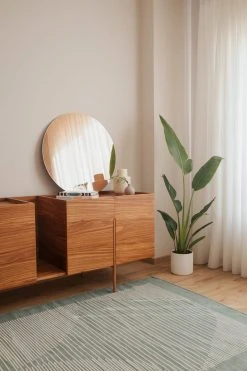 Kiliim Home Goods Mint Lotus Runner / Rug