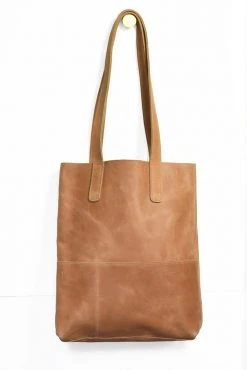 Purse & Clutch Outside Pockets Handbag - Caramel