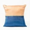 Studio Variously Aakar Silk Throw Pillow - Indigo Throw Pillows 1 Studio Variously Aakar Silk Throw Pillow - Indigo Throw Pillows
