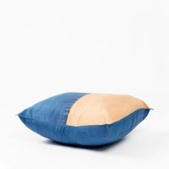 Studio Variously Aakar Silk Throw Pillow - Indigo Throw Pillows 10 Studio Variously Aakar Silk Throw Pillow - Indigo Throw Pillows