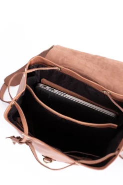 Abby Alley Adelaide Backpack - Chestnut