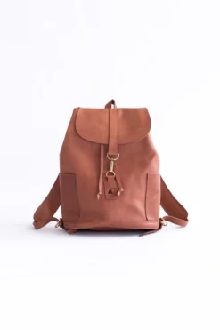 Abby Alley Adelaide Backpack - Chestnut