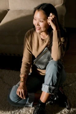 Abby Alley Crossover Cuff Bracelet Handcrafted