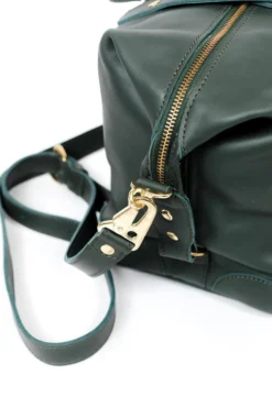 Abby Alley Handcrafted Ellen Handbag - Evergreen
