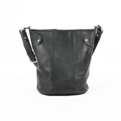Abby Alley Handcrafted Keri Bucket Bag - Black