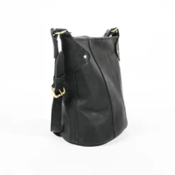 Abby Alley Handcrafted Keri Bucket Bag - Black