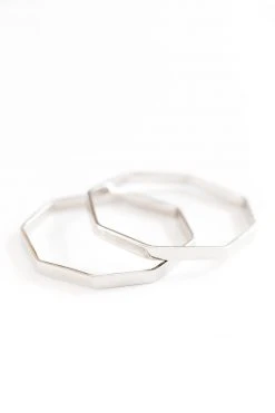Abby Alley Jewelry Octagon Bangle Bracelet