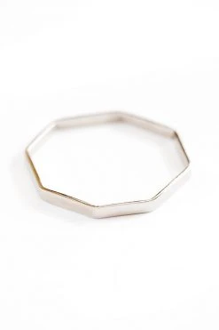 Abby Alley Jewelry Octagon Bangle Bracelet