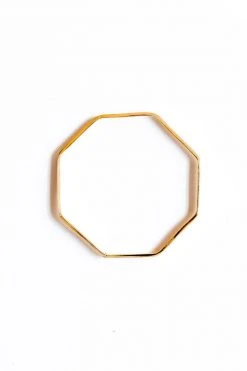 Abby Alley Jewelry Octagon Bangle Bracelet