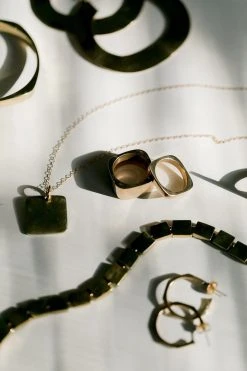 Abby Alley Octagon Mini Hoops Jewelry