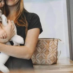 Carry Courage Home Goods Adventurer Cork Cosmetics Bag - Silver