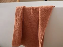 Coyuchi Air Weight Towels - Dusty Coral