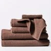 Coyuchi Home Goods Air Weight Towels - Redwood 1 Coyuchi Home Goods Air Weight Towels - Redwood
