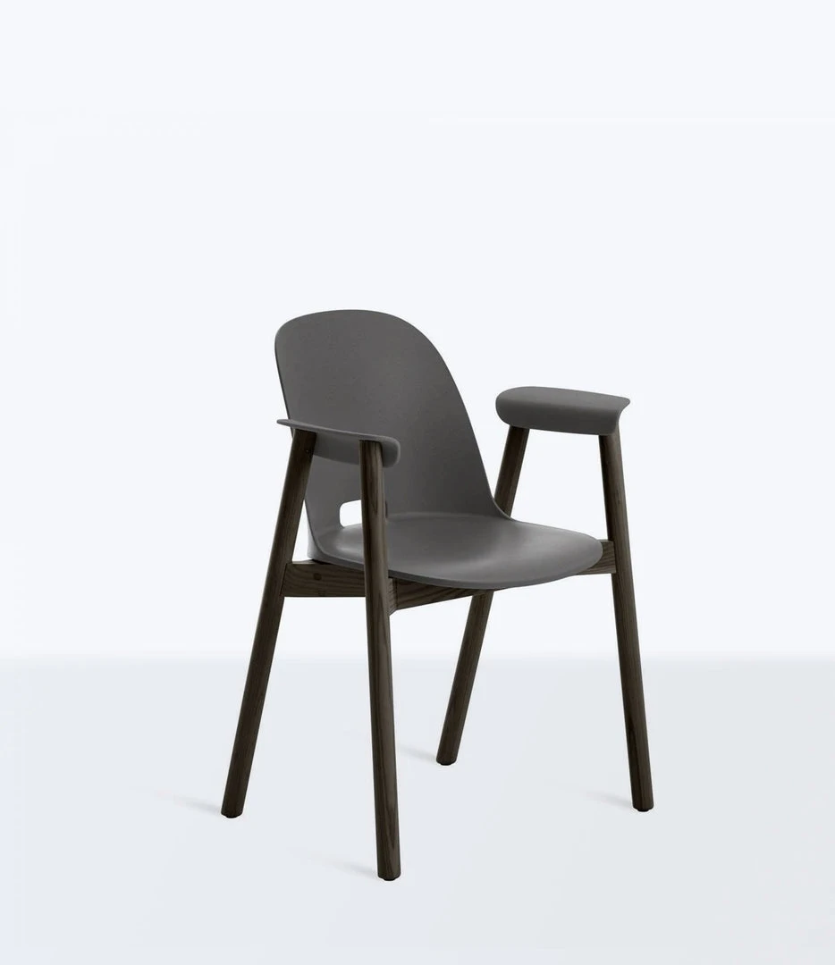 Emeco Furniture Alfi Recycled Armchair - Dark Ash 10 Emeco Furniture Alfi Recycled Armchair - Dark Ash