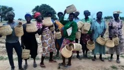 KAZI All Natural Lace Vase II Home Goods