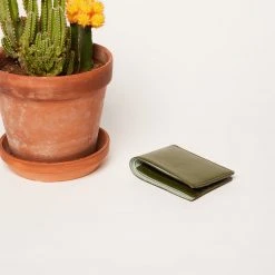 Allégorie Cactus Leather Bifold Wallet Accessories