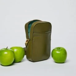 Allégorie Accessories Gala Apple Leather Everyday Crossbody Bag