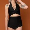 Altar Selka Upcycled Swimsuit - Black Plus Size / Size Inclusive