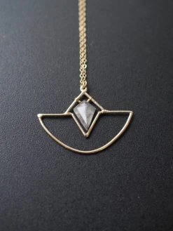 Iron Oxide Jewelry Crystal Amulet Necklace 18 Iron Oxide Jewelry Crystal Amulet Necklace