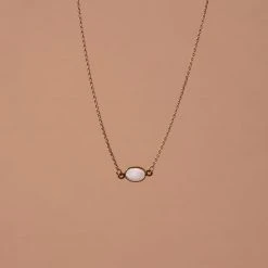 Iron Oxide Gold Flashy Opal Choker 9 Iron Oxide Gold Flashy Opal Choker