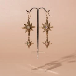 Iron Oxide Special Occasion Polaris Earrings
