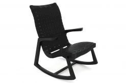 Masaya & Co. Amador Leather Rocking Chair