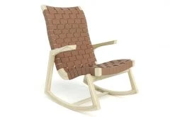 Masaya & Co. Amador Leather Rocking Chair