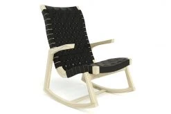 Masaya & Co. Amador Leather Rocking Chair