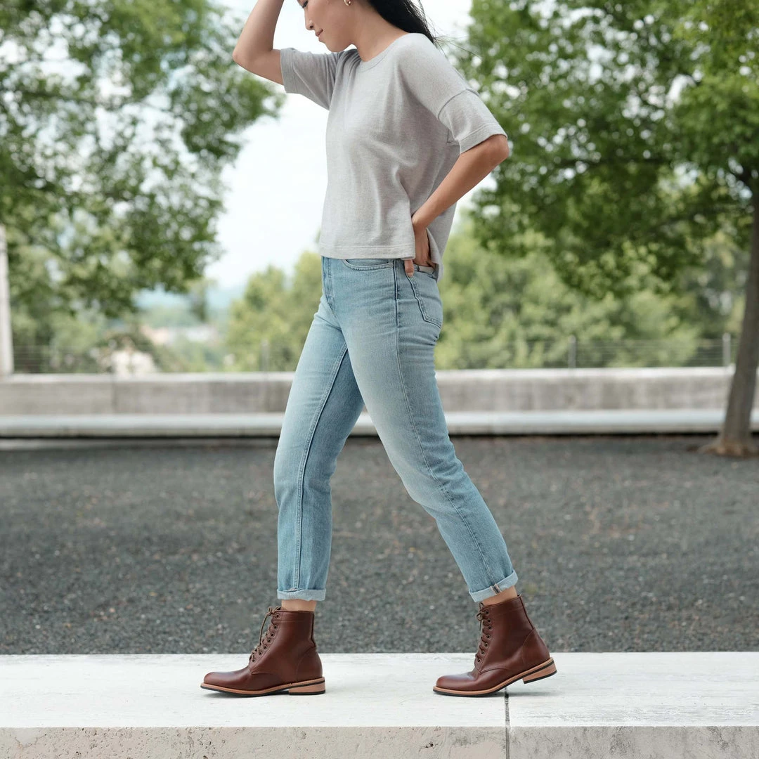 Nisolo Amalia All Weather Boot - Brandy 5 Nisolo Amalia All Weather Boot - Brandy