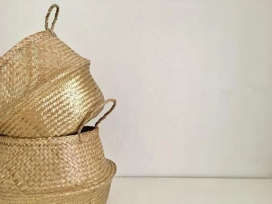 Amante Marketplace Kophinos Basket - Gold 4 Amante Marketplace Kophinos Basket - Gold