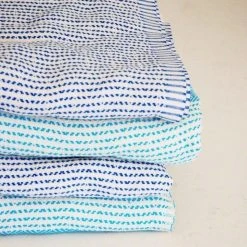 Amante Marketplace Magis Diamond Turkish Towel / Throw Blanket - Teal