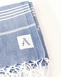 Amante Marketplace Teleios Turkish Towel - Navy