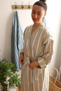 Anatolico Home Goods Elio Unisex Turkish Robe