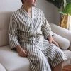 Anatolico Home Goods Gray Unisex Turkish Robe 1 Anatolico Home Goods Gray Unisex Turkish Robe