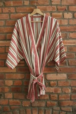 Anatolico Home Goods Pele Short Turkish Robe