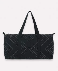 Anchal Arrow Stitch Weekender Bag