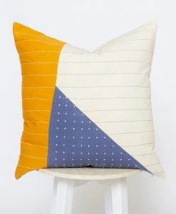Anchal Home Goods Asha Colorblock Throw Pillow