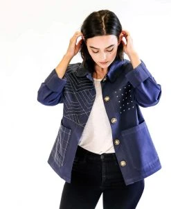 Anchal Clothing Chore Jacket - Navy