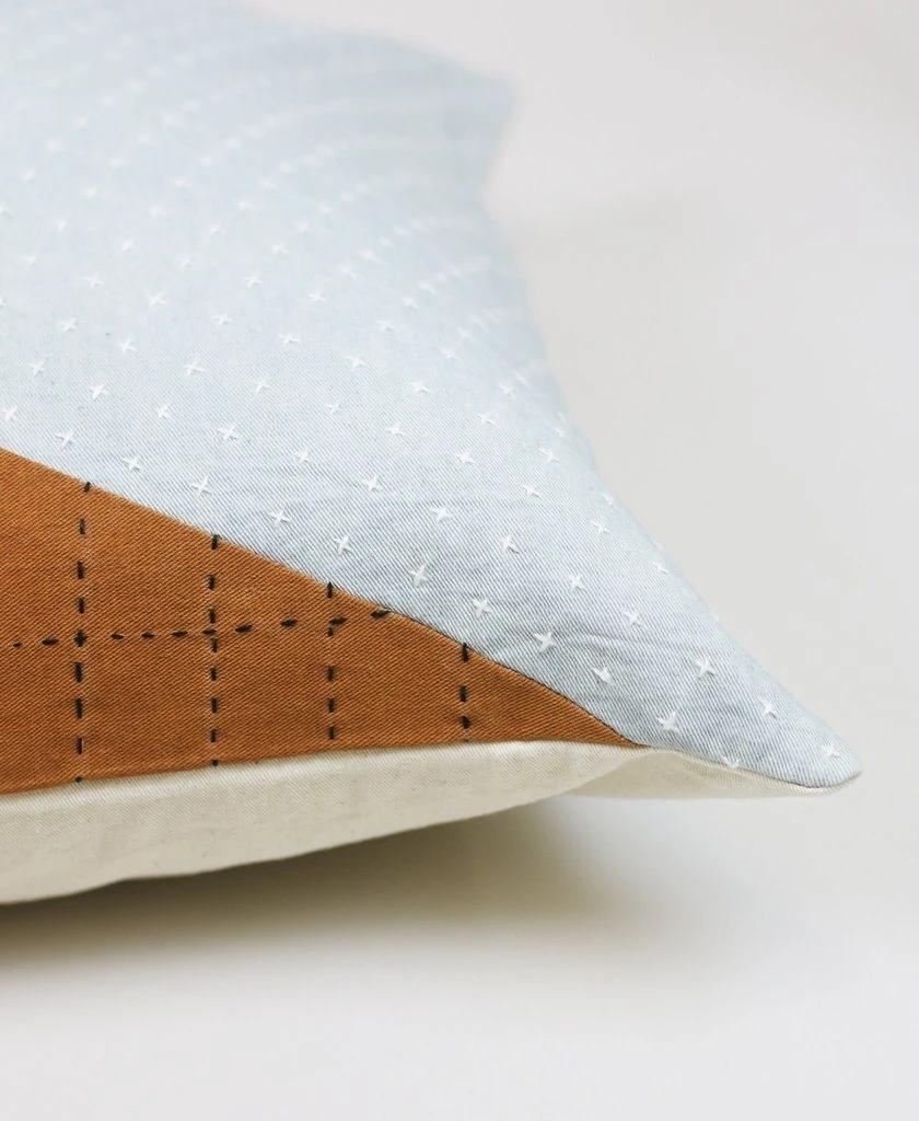 Anchal Naari Colorblock Lumbar Pillow Home Goods 6 Anchal Naari Colorblock Lumbar Pillow Home Goods