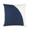Anchal Curve Throw Pillow - Navy Home Goods 1 Anchal Curve Throw Pillow - Navy Home Goods