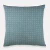 Anchal Cross Stitch Throw Pillow - Spruce