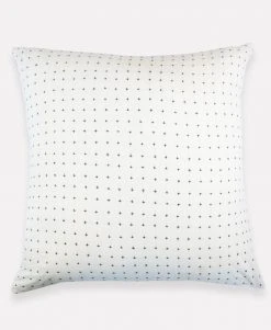 Anchal Cross Stitch Euro Throw Pillow - Bone Home Goods