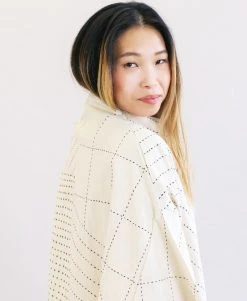 Anchal Cocoon Jacket - Bone Clothing