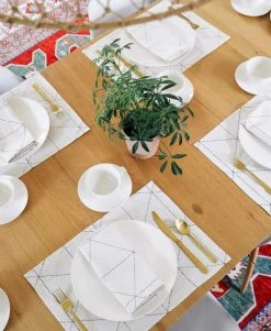 Anchal Kitchen + Dining Graph Napkin Set