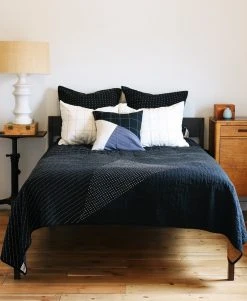 Anchal Home Goods Grid Stitch Standard Throw Pillow - Bone 6 Anchal Home Goods Grid Stitch Standard Throw Pillow - Bone