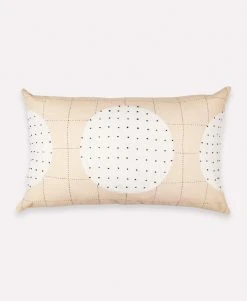 Anchal Lunar Dot Lumbar Pillow - Ivory Home Goods